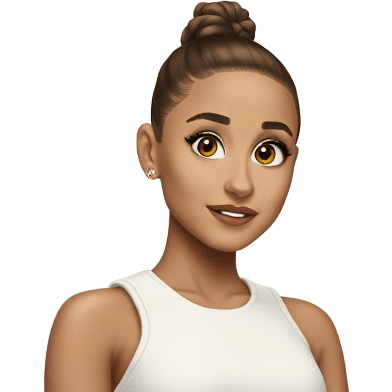 Hyper Realistic - Ariana Grande photo  emoji