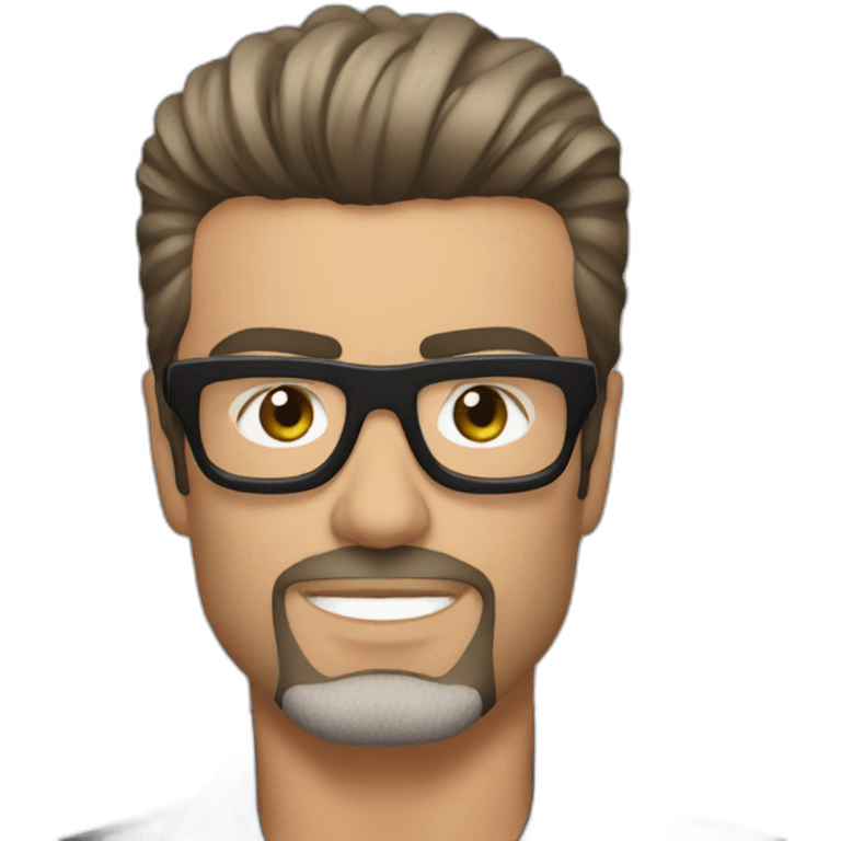 George Michael faith era emoji