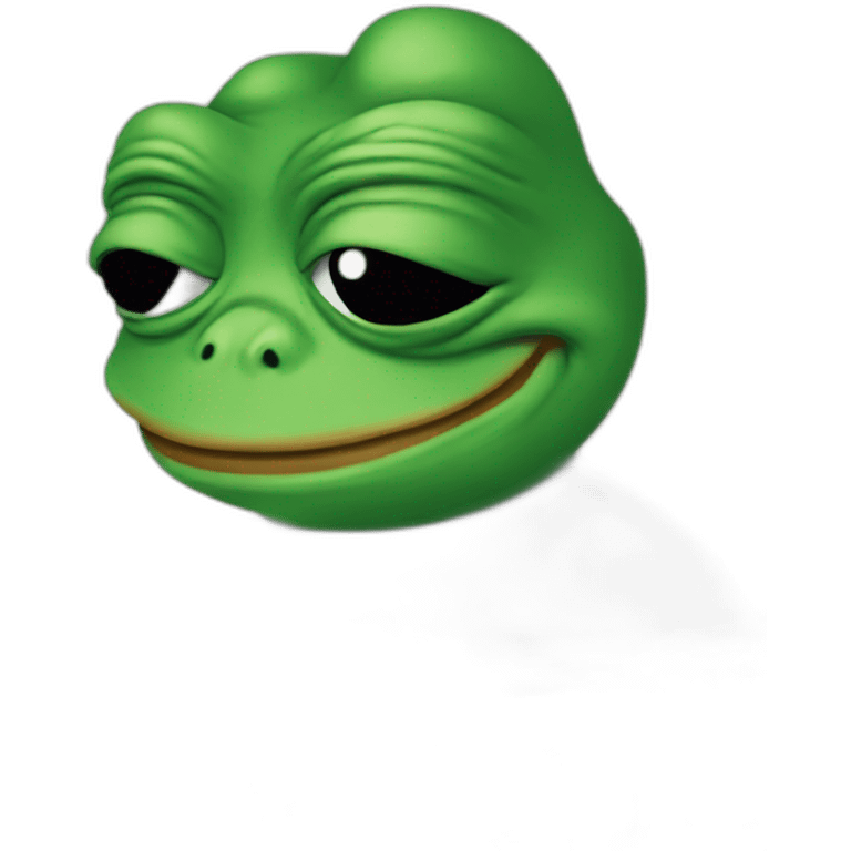 pepe frog hold a dolar emoji