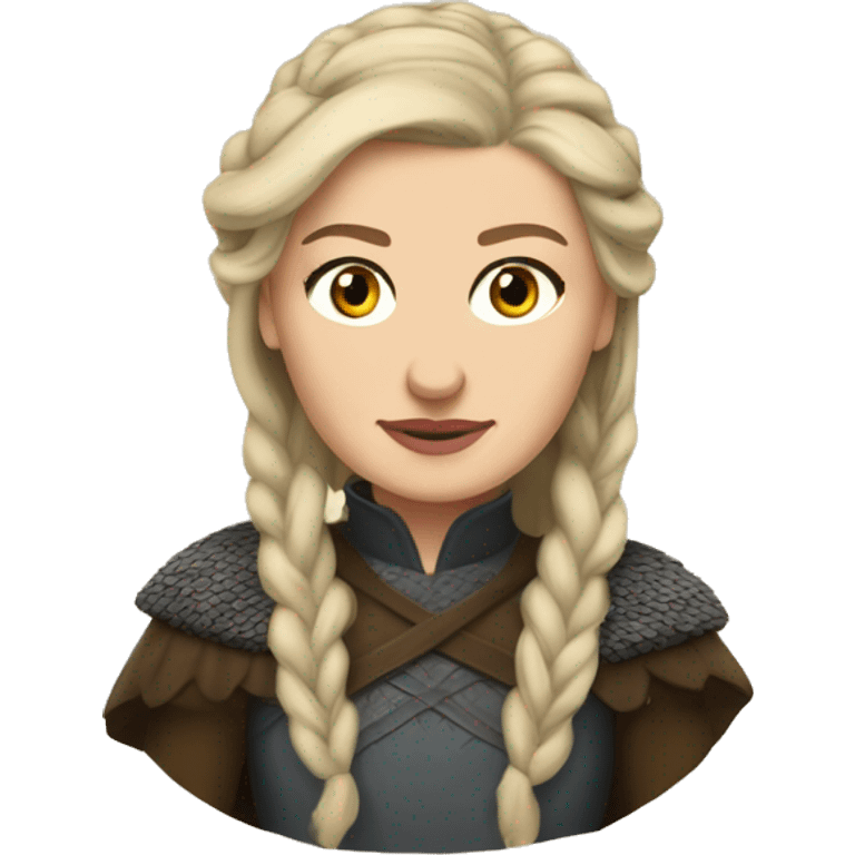 Cathelyn Stark in game of thrones style emoji