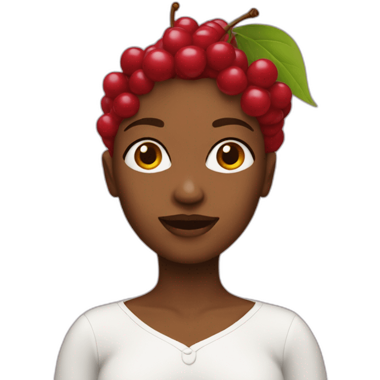 Cherry Woman emoji