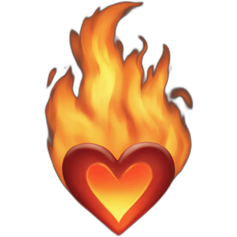 fire heart emoji