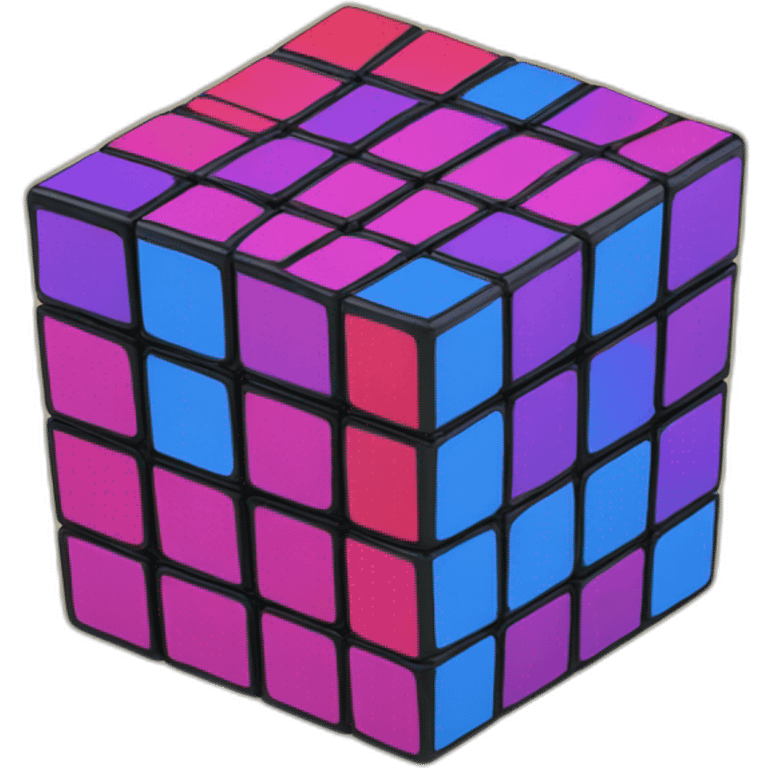 Rubik cube emoji