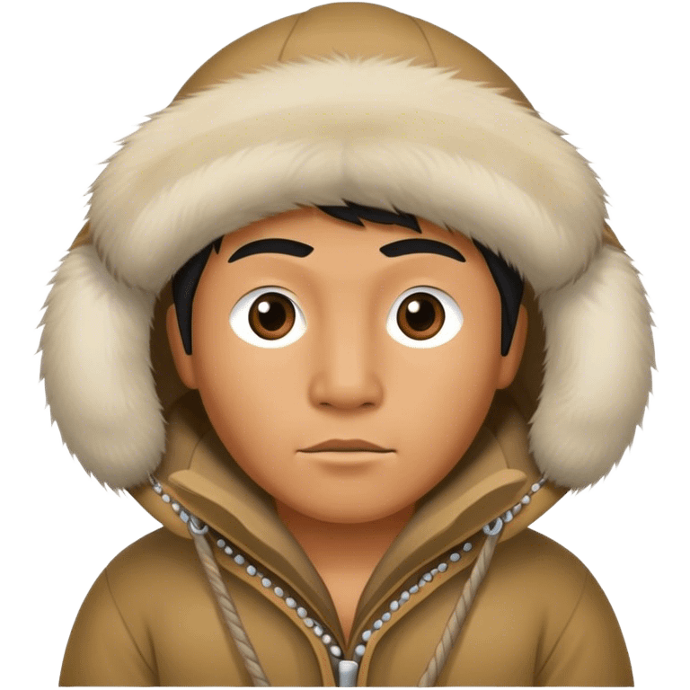 Inuit fisherman emoji