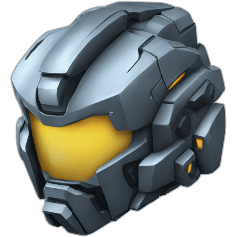 mecha storm helmet emoji