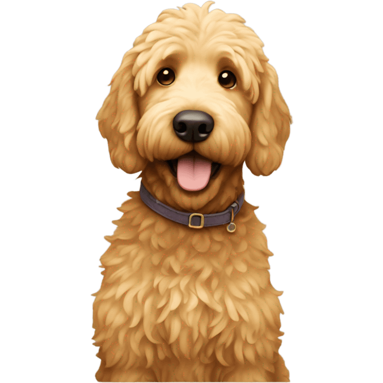 Golden doodle  emoji