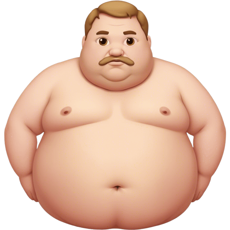 extremely fat m emoji