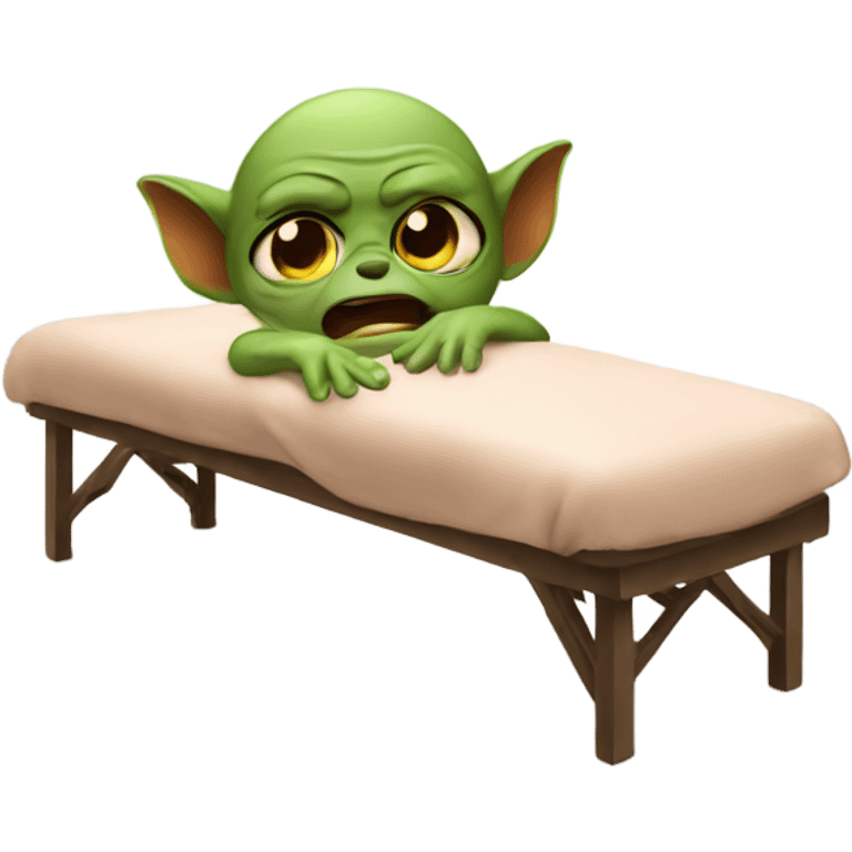 gremlin getting massage  emoji