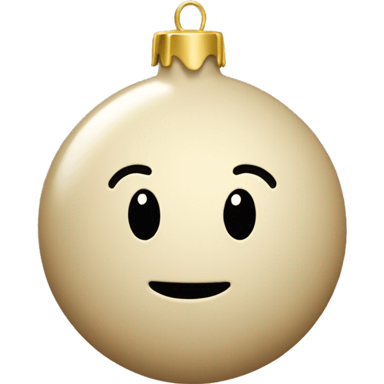 beige ornament emoji