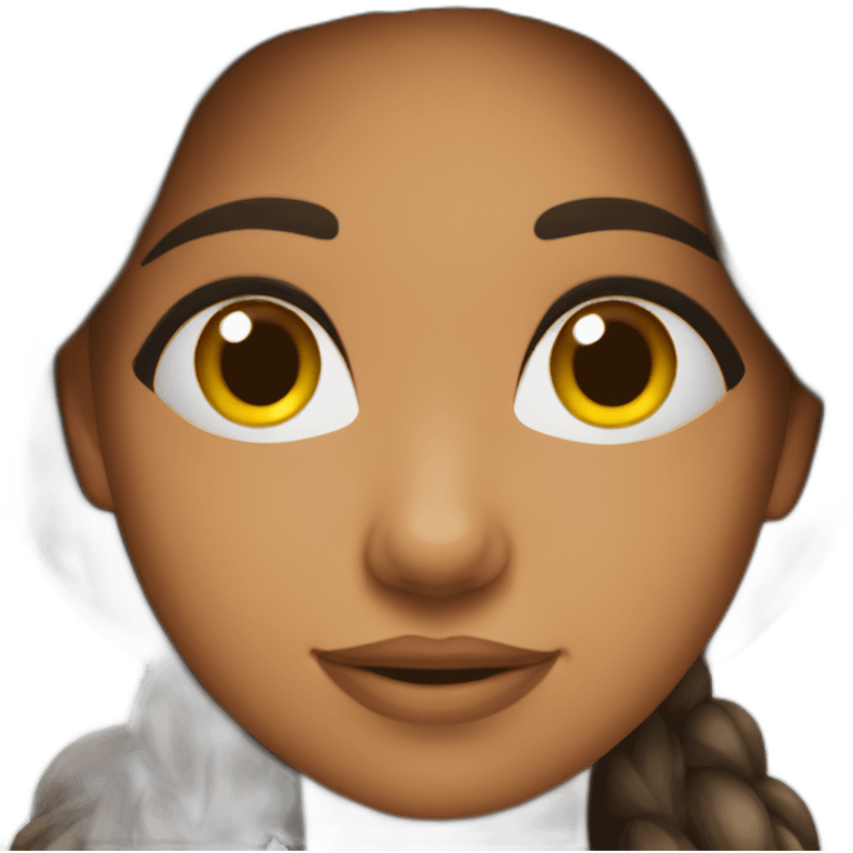 BRAZILIAN GIRL brune emoji