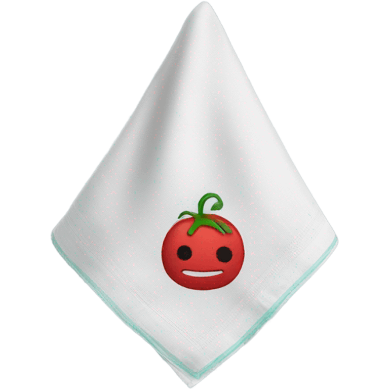 Handkerchief in hand emoji