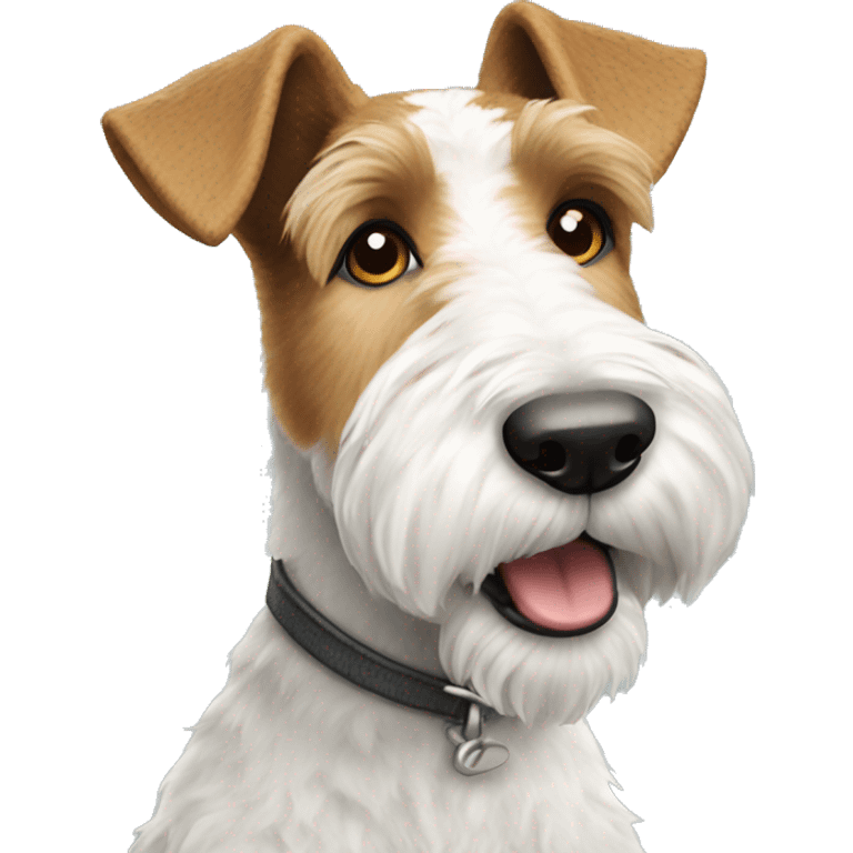 wire fox terrier  emoji