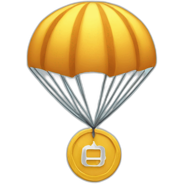 Airdrop crypto emoji