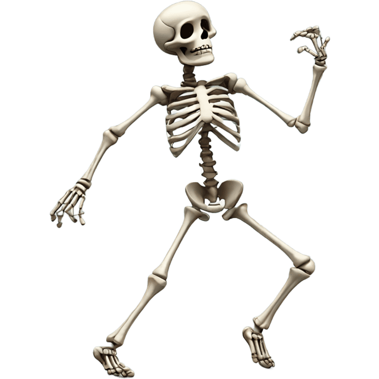 Dancing skeleton  emoji