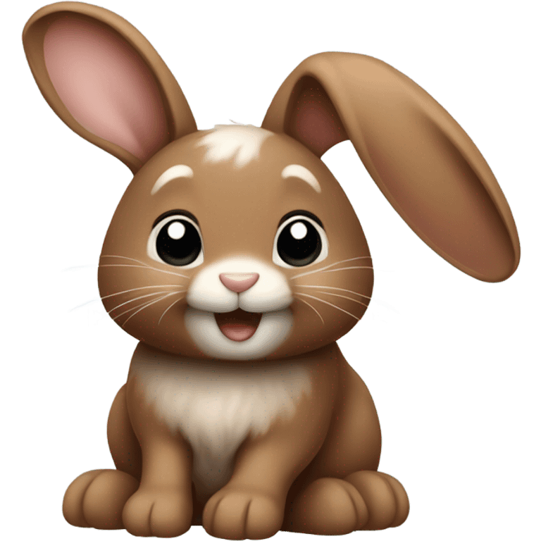 Bunny brown emoji