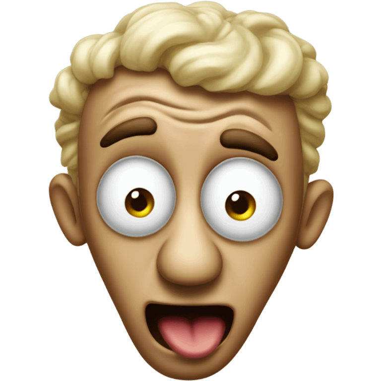 Shocked looking oompah loompah  emoji