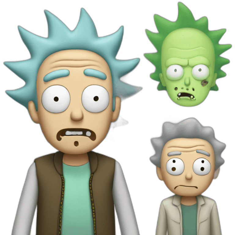 Rick and morty emoji