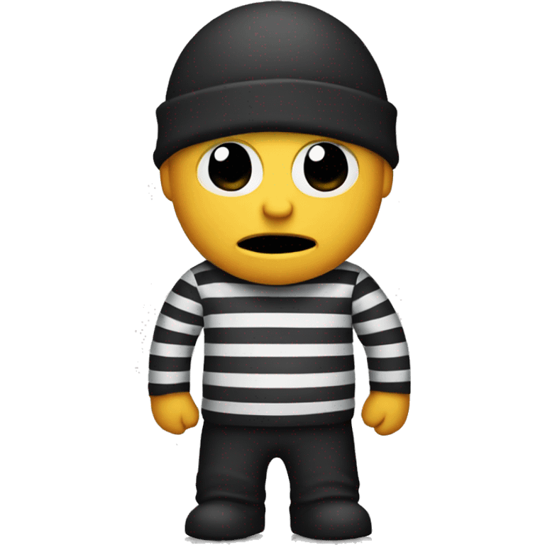 Robber stripes emoji emoji