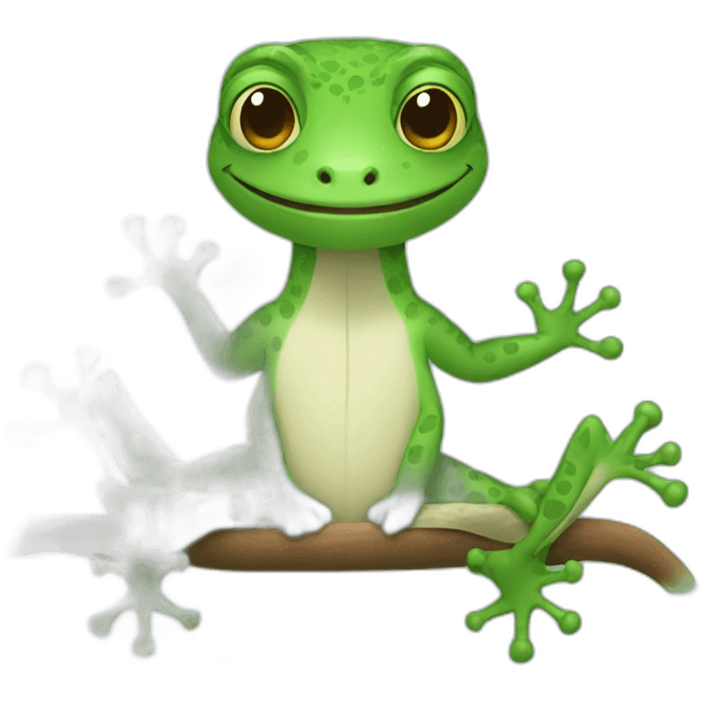 Therapy gecko emoji