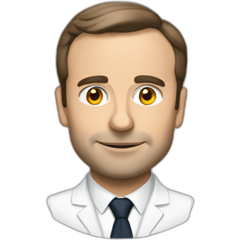 Macron aspirateur emoji