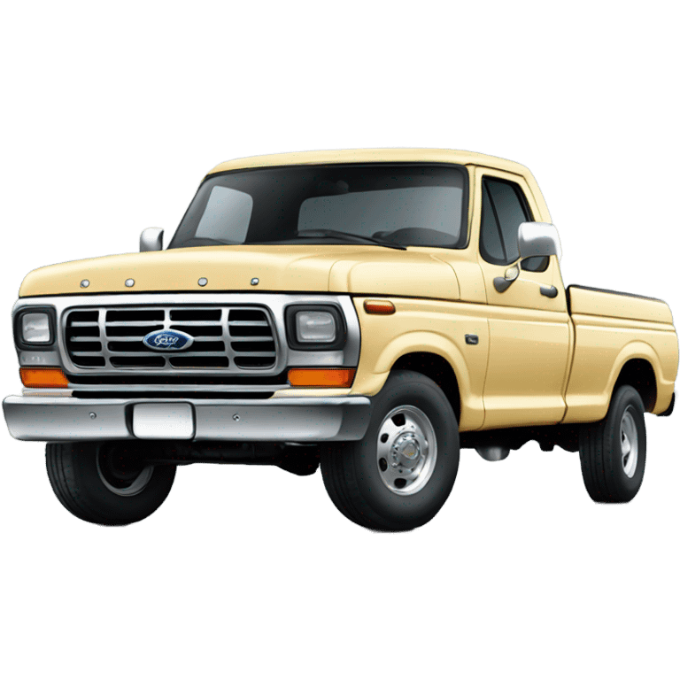 Ford truck big engine  emoji