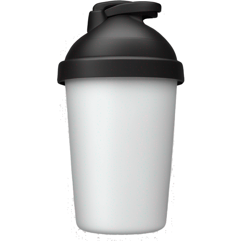 white protein shaker cup emoji