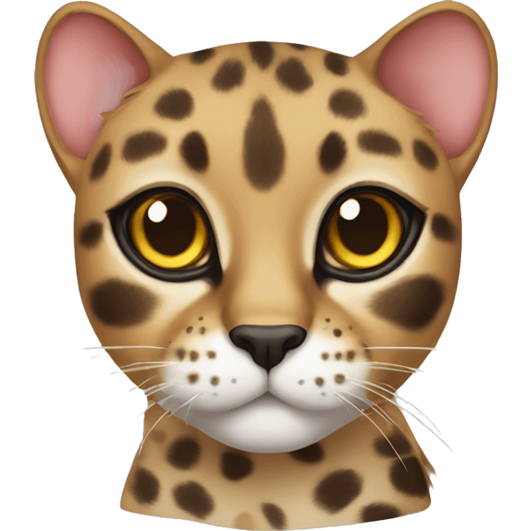 leopard cat emoji