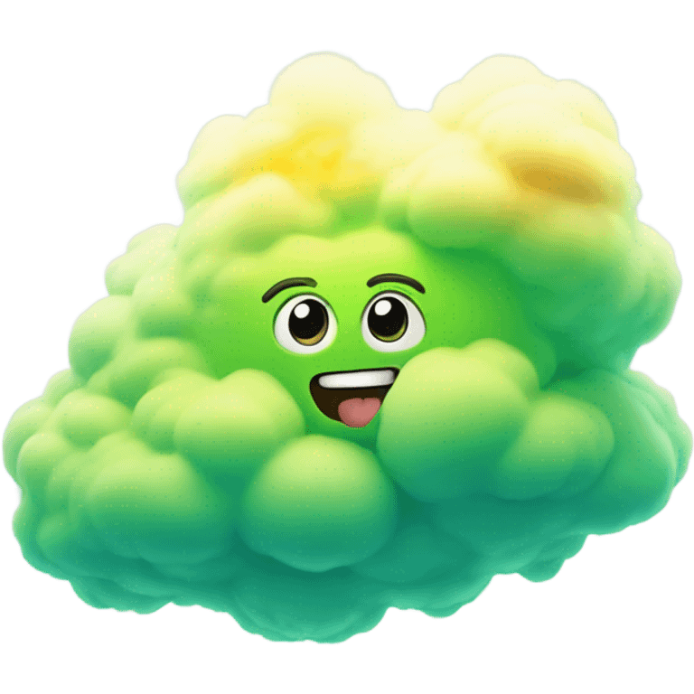 Fart cloud emoji