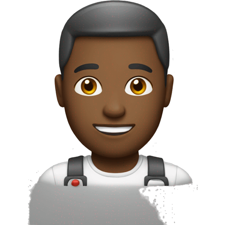 white fast food worker  emoji