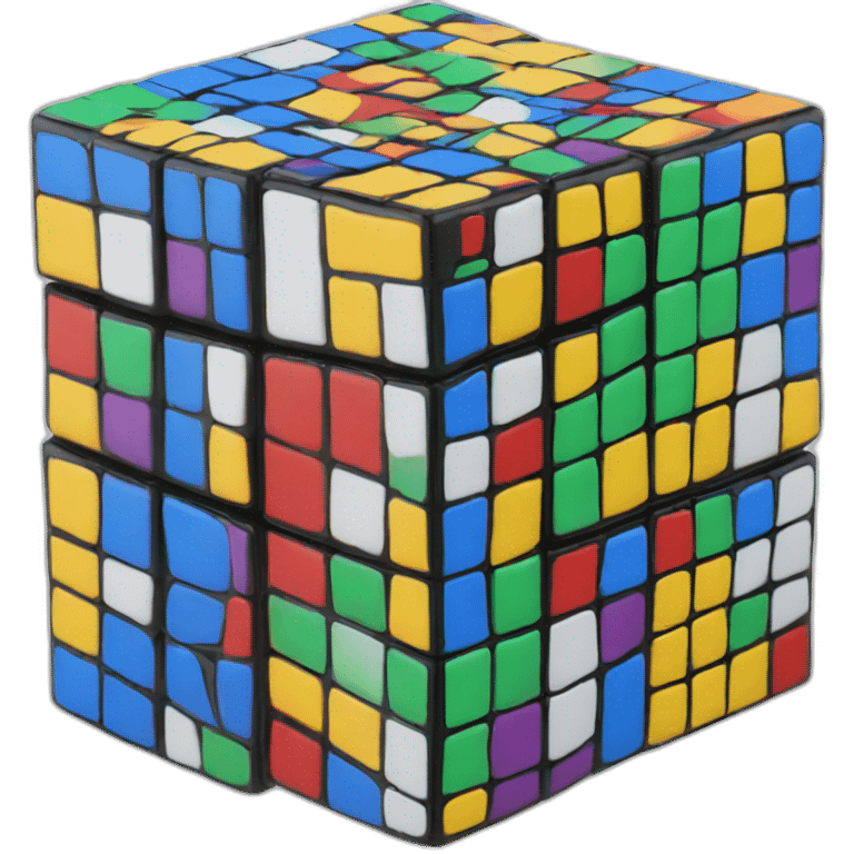 Rubik cube emoji