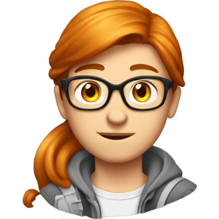 rousse geek de 17 ans emoji