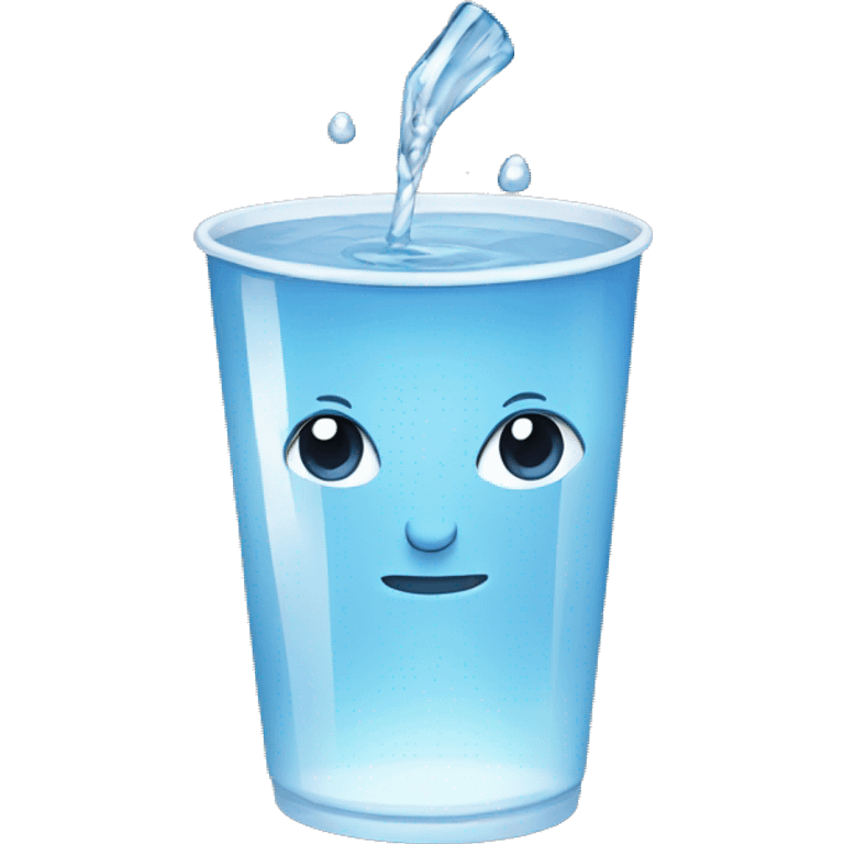 Cup of water emoji