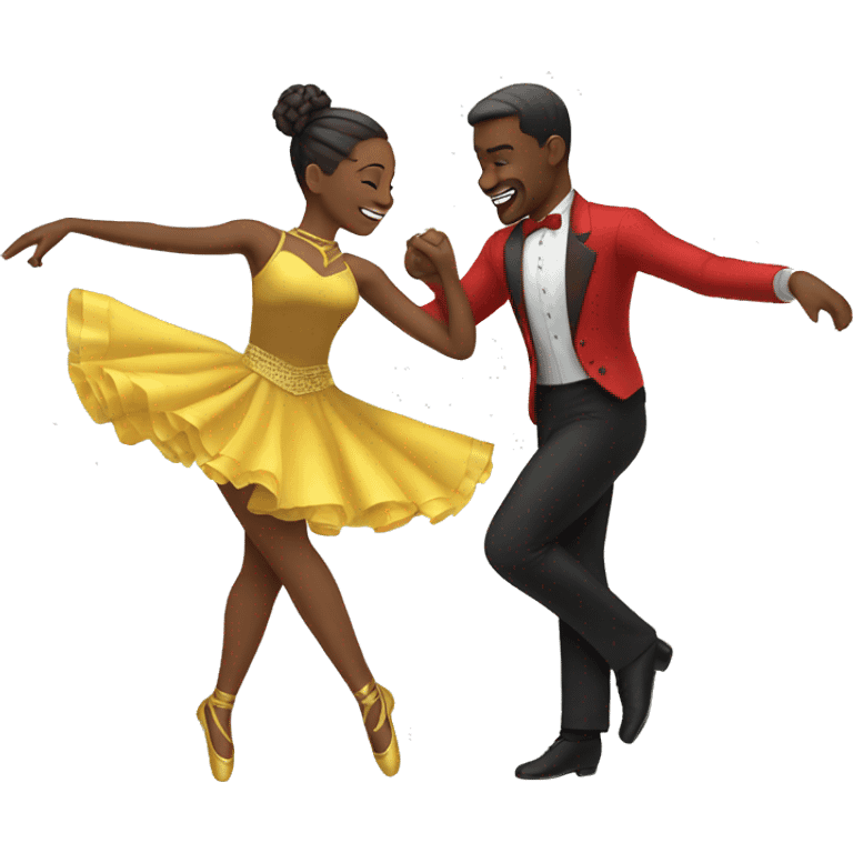 Dance couple emoji