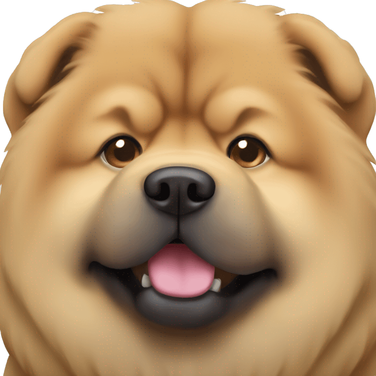 Chow chow emoji