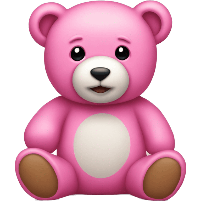 pink teddy bear  emoji