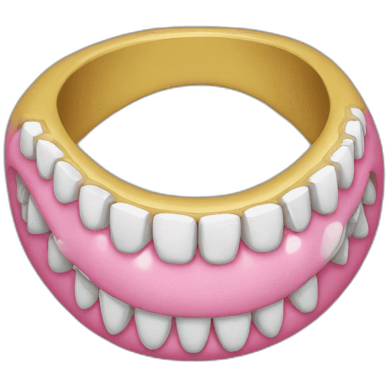 bague dentaire emoji