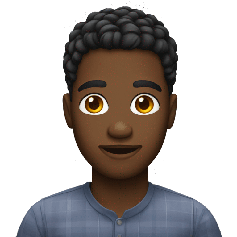 Black gay person emoji