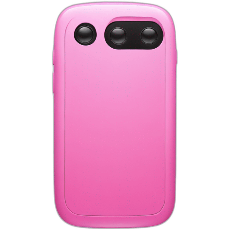 smartphone pink emoji