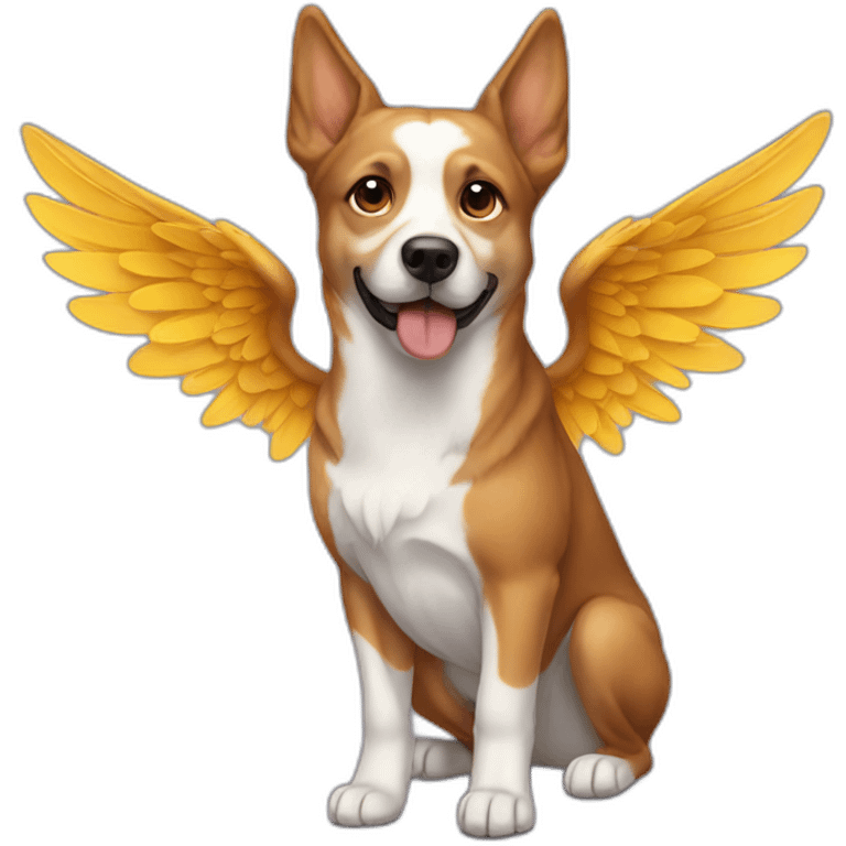 Dog-with-wings emoji