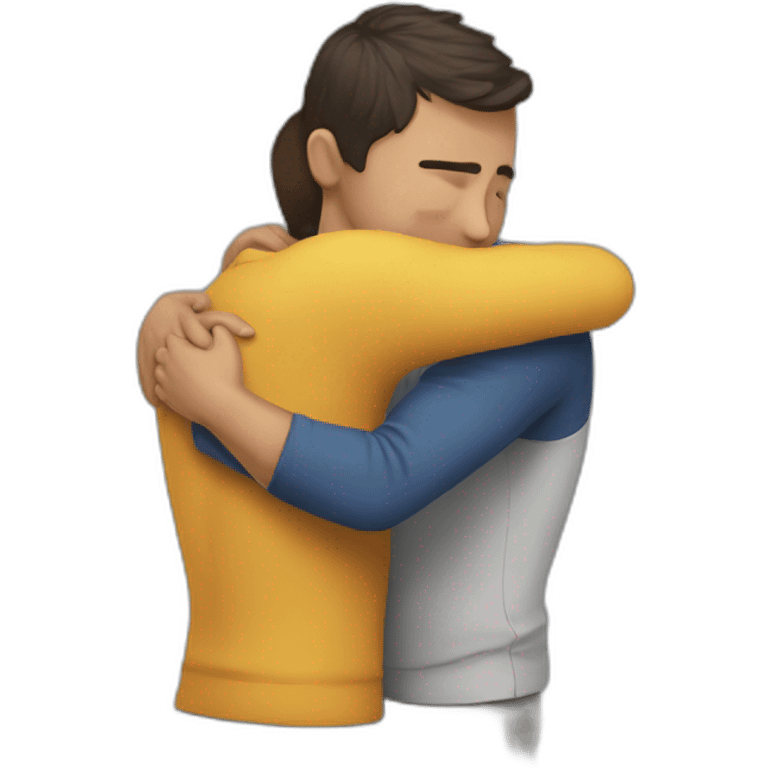 A hug emoji