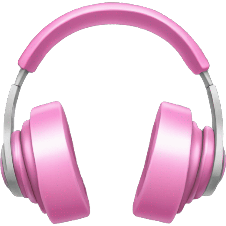 headphones with pink bows emoji