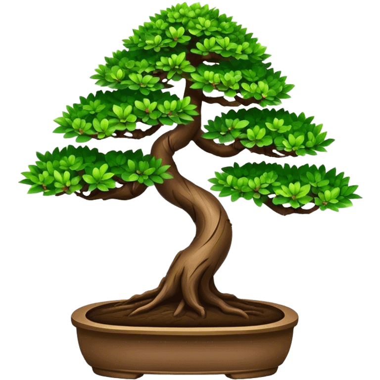 Bonsai tree emoji