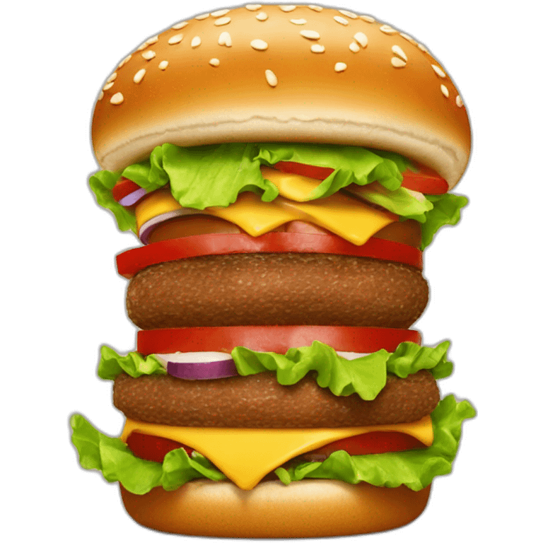 burger king yummy emoji