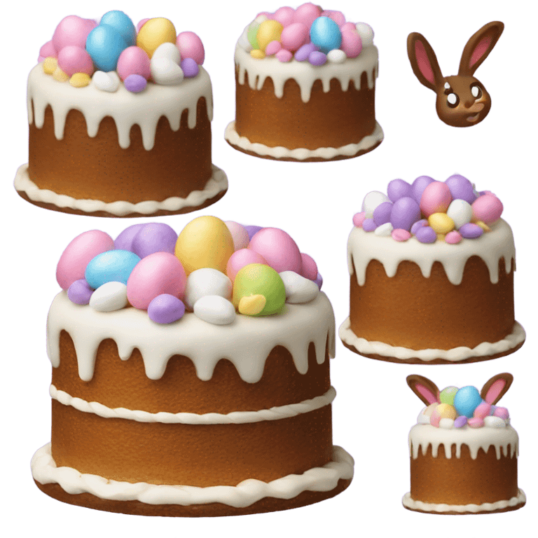 Easter cake emoji