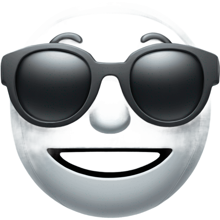 Smiling Robot Face with Sunglasses emoji