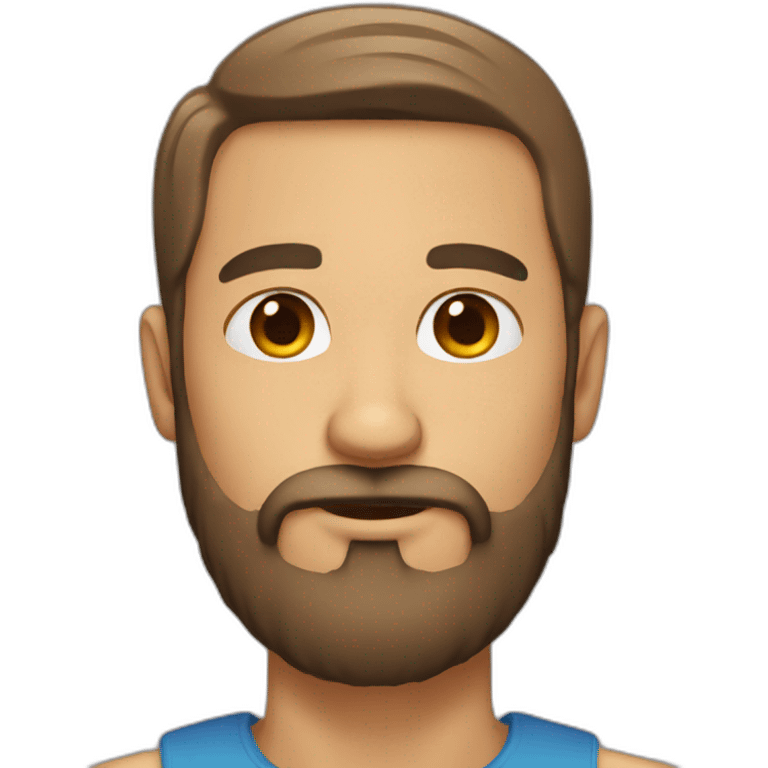 man with beard emoji