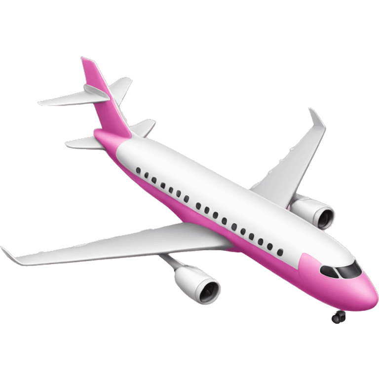 Pink airplane  emoji