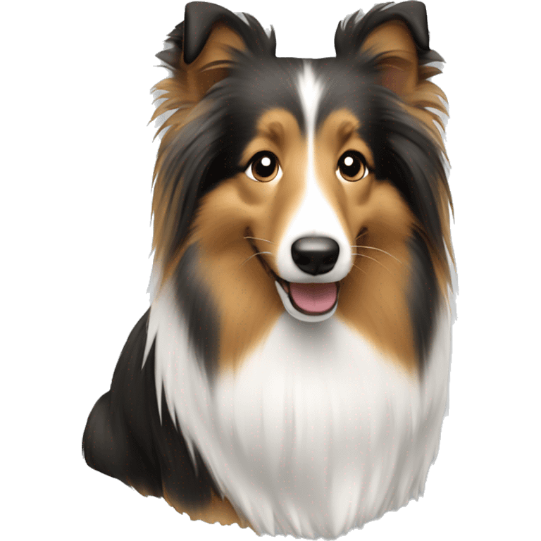 Sheltie dog emoji