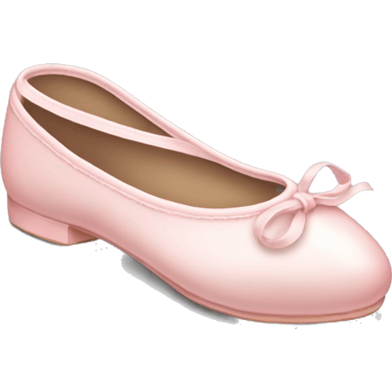 Pale pink ballet shoes emoji