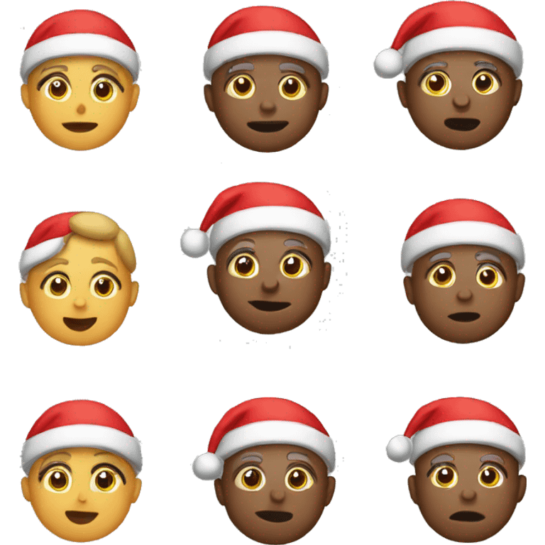 christmas emoji’s  emoji